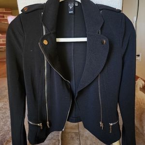 Black Windsor Moto jacket size small